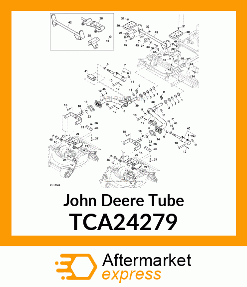 UP STOP, TUBE ASSEMBLY TCA24279