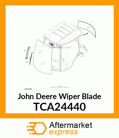 WIPER BLADE TCA24440