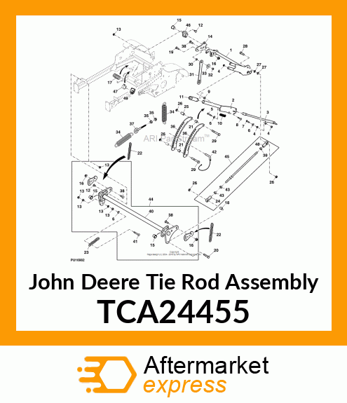 TIE ROD ASSEMBLY TCA24455