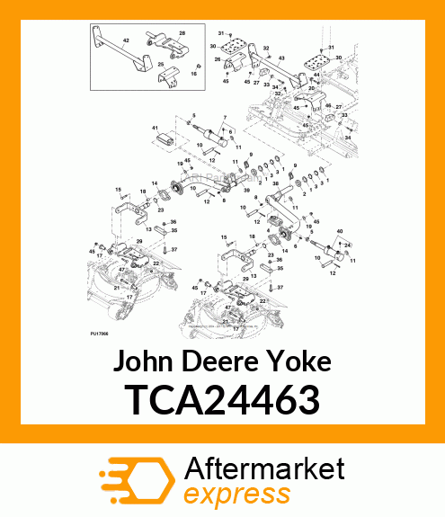 YOKE, BRACKET (WELDED) TCA24463