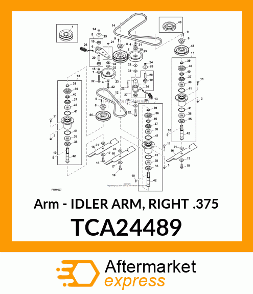 Arm - IDLER ARM, RIGHT .375 TCA24489