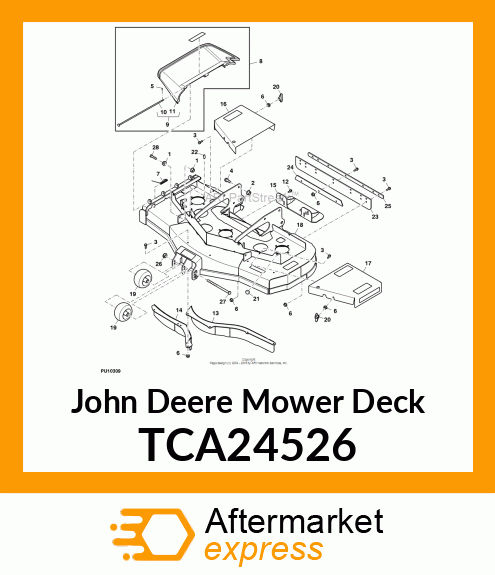 MOWER DECK TCA24526