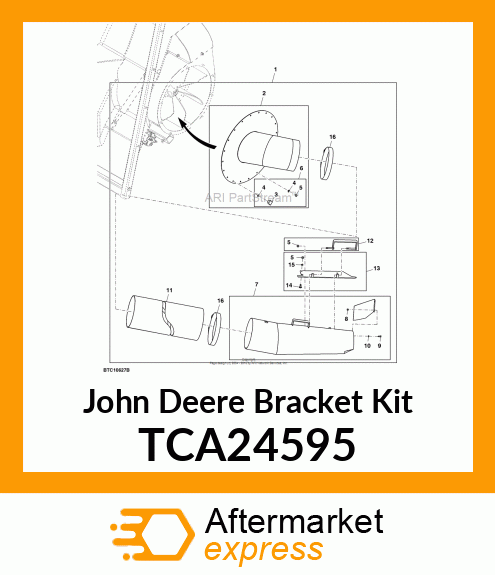 BRACKET KIT TCA24595