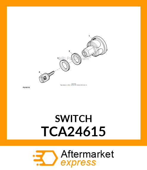 ROTARY SWITCH, ROTARY SWITCH, SWITC TCA24615