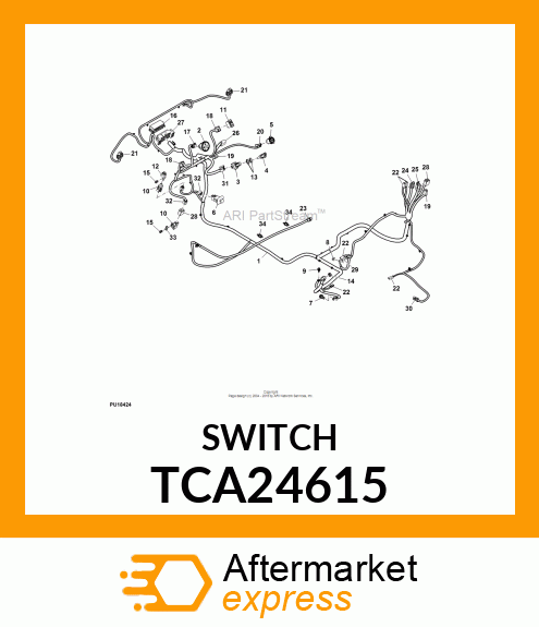 ROTARY SWITCH, ROTARY SWITCH, SWITC TCA24615