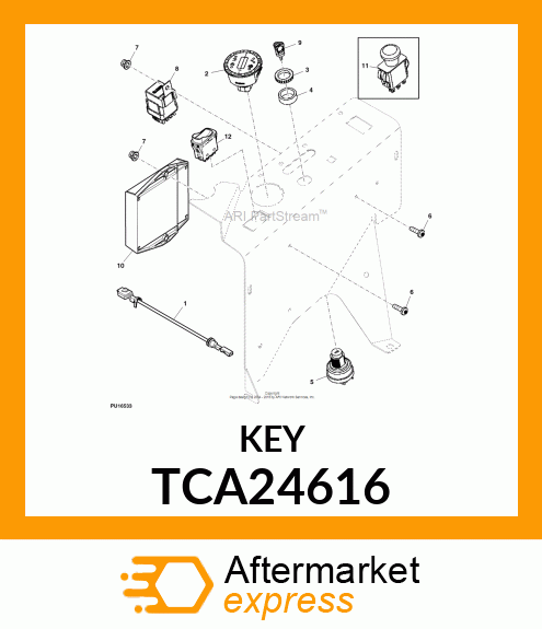 KEY, IGNITION TCA24616