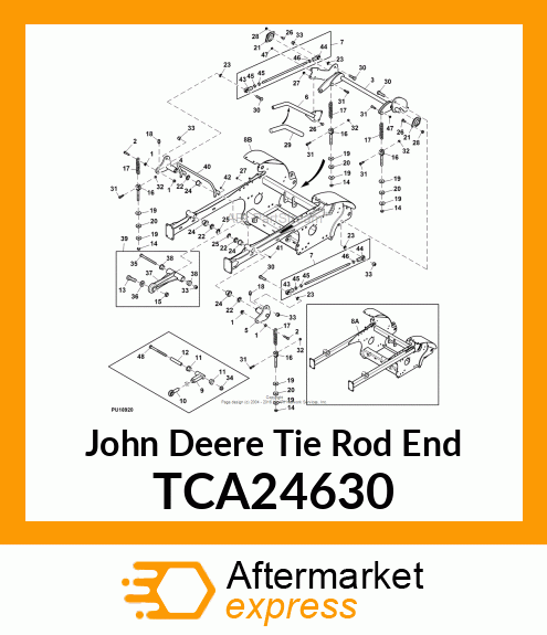 ROD END, 1/2 TCA24630