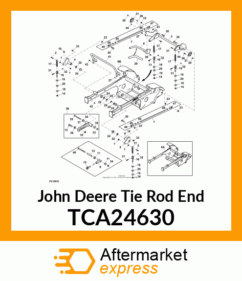 ROD END, 1/2 TCA24630