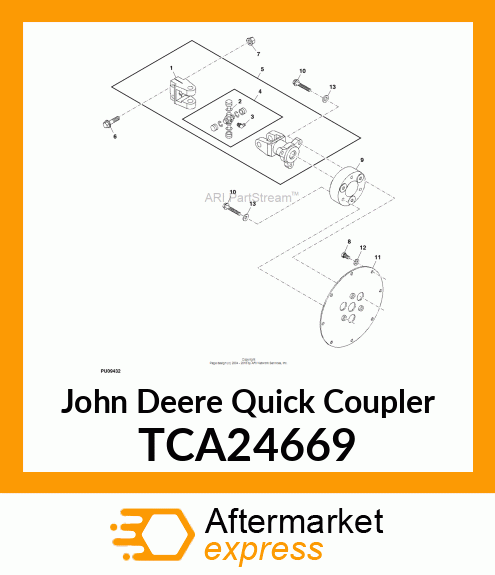 COUPLER, BONDED DRIVESHAFT TCA24669