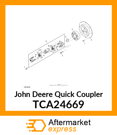 COUPLER, BONDED DRIVESHAFT TCA24669