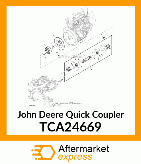 COUPLER, BONDED DRIVESHAFT TCA24669