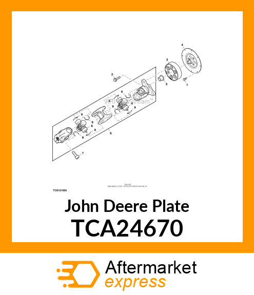 PLATE, WELDED FLYWHEEL TCA24670