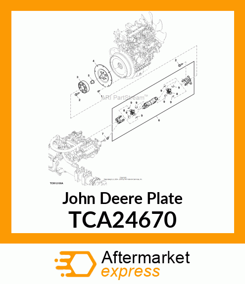 PLATE, WELDED FLYWHEEL TCA24670