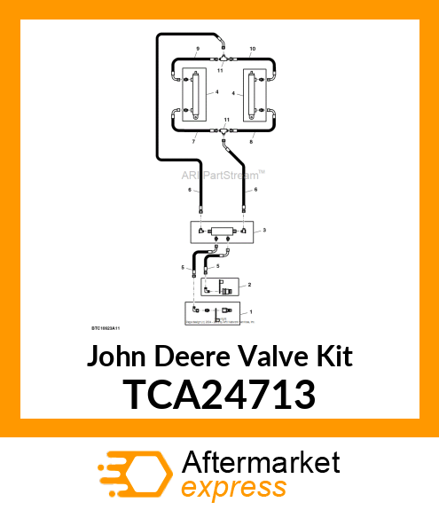 KIT, CHECK VALVE, HOPPER LID TCA24713