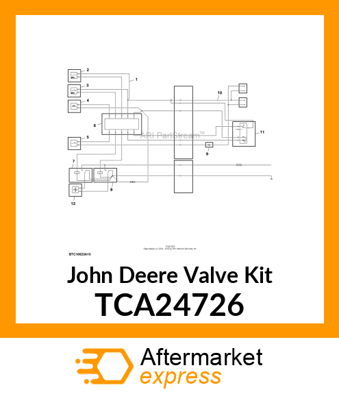 KIT, SOLENOID VALVE WITH FITTINGS TCA24726