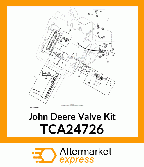 KIT, SOLENOID VALVE WITH FITTINGS TCA24726