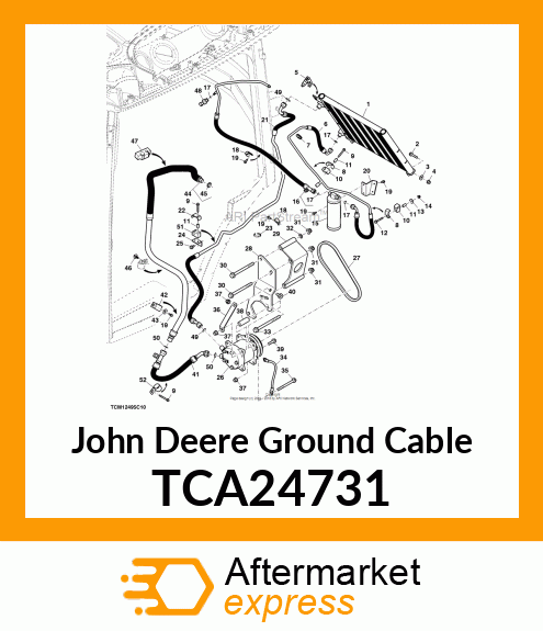 GROUND CABLE TCA24731