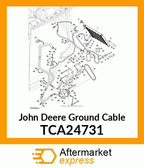 GROUND CABLE TCA24731