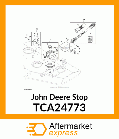 STOP, FM 62RD NA DECK SWING TCA24773