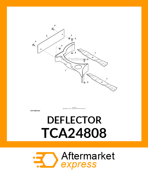 DEFLECTOR TCA24808