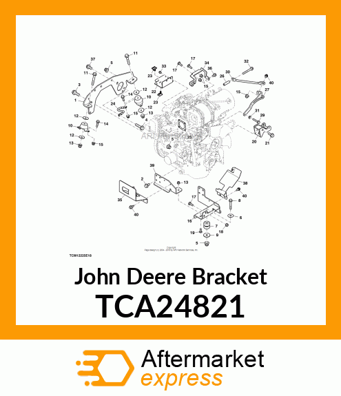 BRACKET, ENGINE MOUNT TCA24821