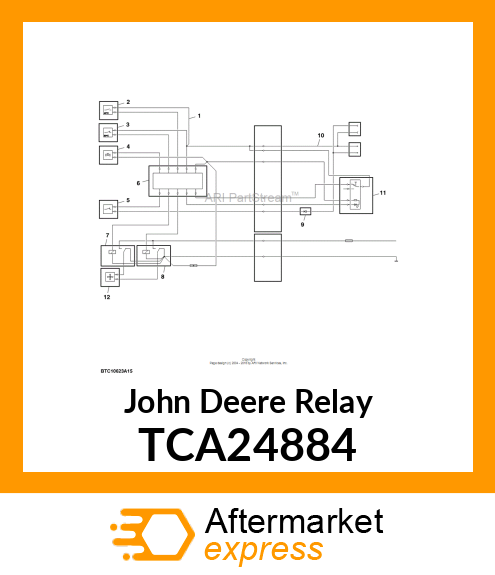 RELAY, SPDT, 60A, 12VDC TCA24884