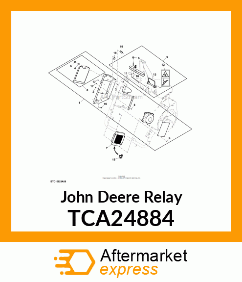 RELAY, SPDT, 60A, 12VDC TCA24884