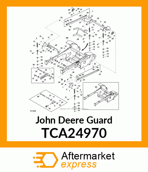 GUARD, ENGINE WELDMENT TCA24970