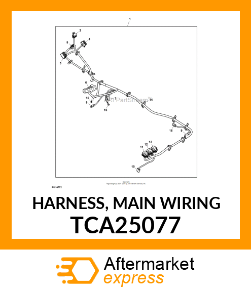 HARNESS, MAIN WIRING TCA25077