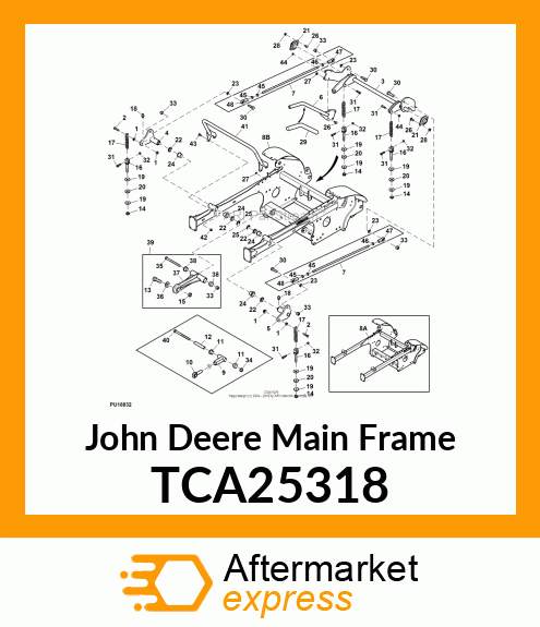 FRAME, BODY SERVICE, 600R TCA25318