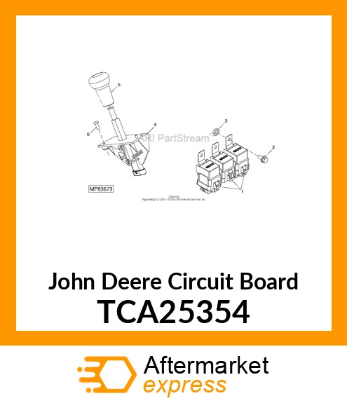 BOARD, CIRCUIT TCA25354