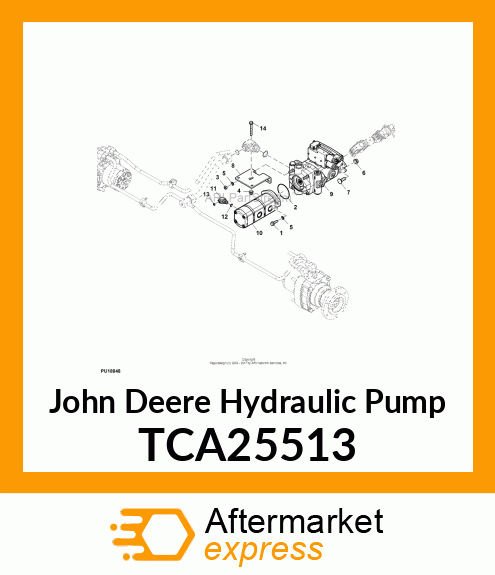 HYDRAULIC PUMP TCA25513