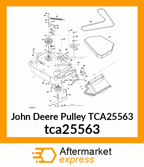 PULLEY, SPINDLE tca25563