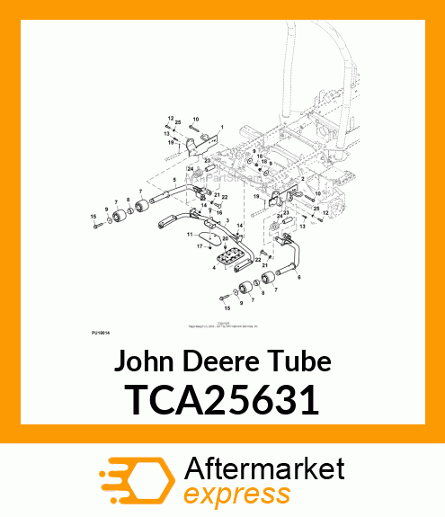 RH KICK WHEEL ARM TCA25631