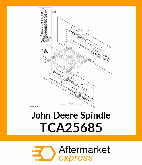 SPINDLE TCA25685