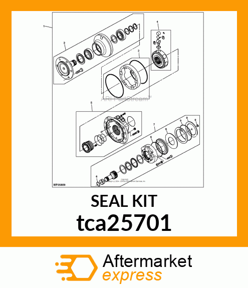 SEAL KIT tca25701