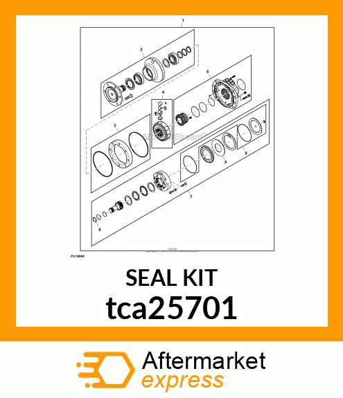 SEAL KIT tca25701