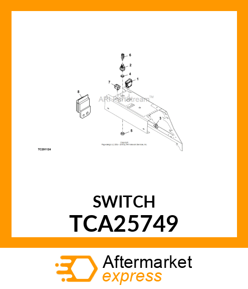 ROCKER SWITCH TCA25749