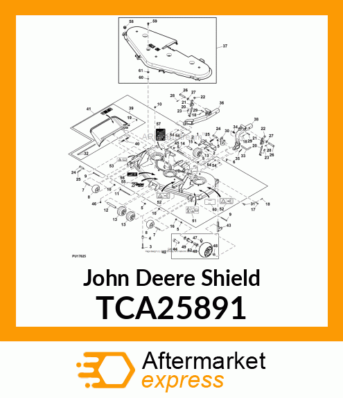 SHIELD, BELT COVER ASSY TCA25891