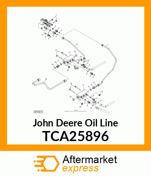 OIL LINE TCA25896