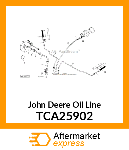 OIL LINE TCA25902