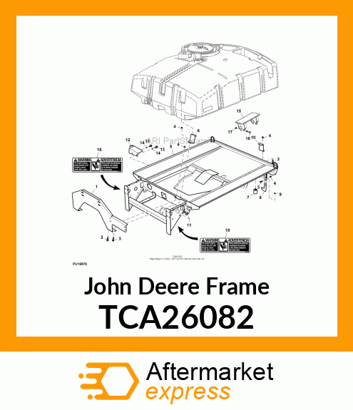 FRAME, SEALED, W/ LABELS (SERV) TCA26082