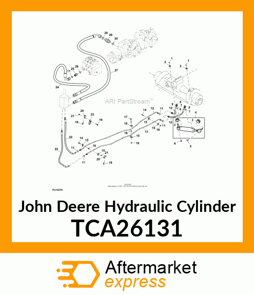 HYDRAULIC CYLINDER, RELEASE PRODUCT TCA26131