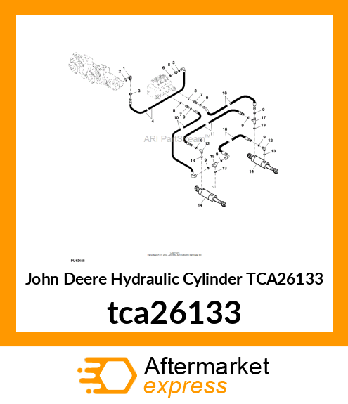 HYDRAULIC CYLINDER, RELEASE PRODUCT tca26133