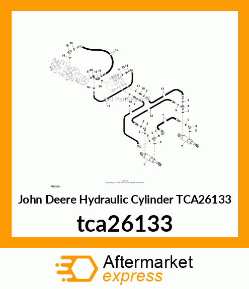 HYDRAULIC CYLINDER, RELEASE PRODUCT tca26133