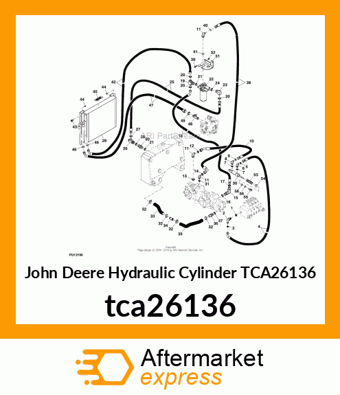 HYDRAULIC CYLINDER, RELEASE PRODUCT tca26136