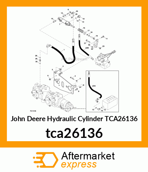 HYDRAULIC CYLINDER, RELEASE PRODUCT tca26136