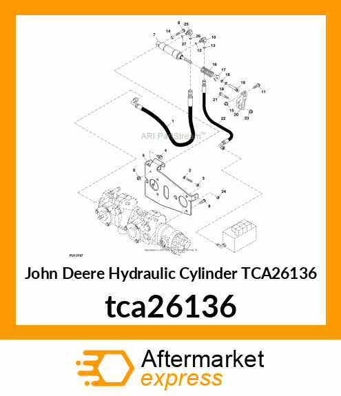 HYDRAULIC CYLINDER, RELEASE PRODUCT tca26136