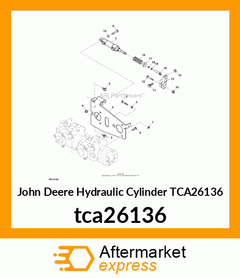 HYDRAULIC CYLINDER, RELEASE PRODUCT tca26136