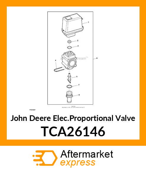 VALVE, ELECTRIC PROPORTIONAL TCA26146